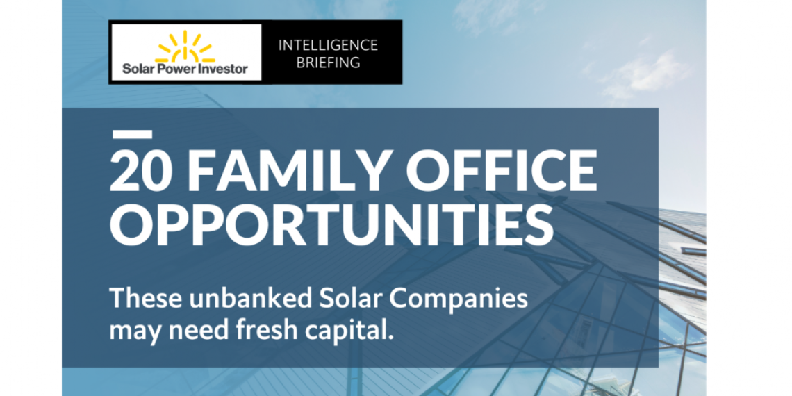 20 Solar Companies that Need Capital and Aren't Being Shopped - Digital display advertising
