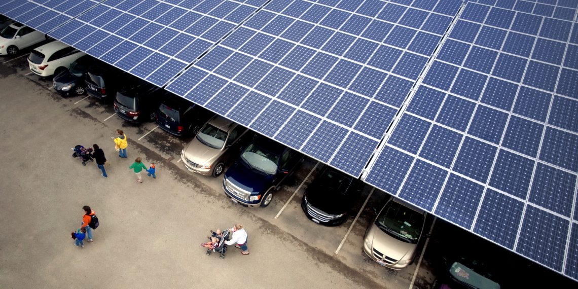 The solar parking lot investment model - Solar power