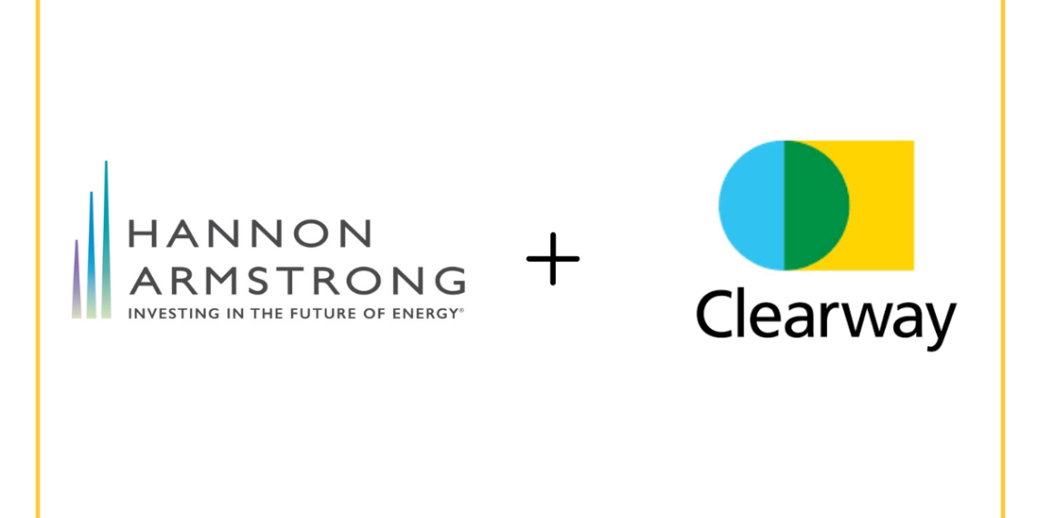 Hannon Armstrong and Clearway ink $950M solar, wind and storage deal - Logo